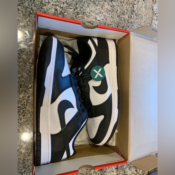 Size 11 Panda Low Dunks